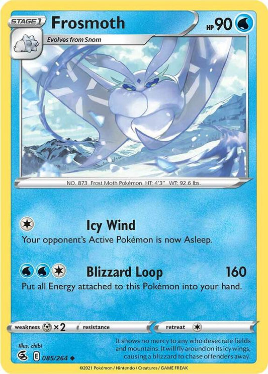 Frosmoth - Reverse Holofoil 085/264 Fusion Strike | Uncommon Pokemon Card