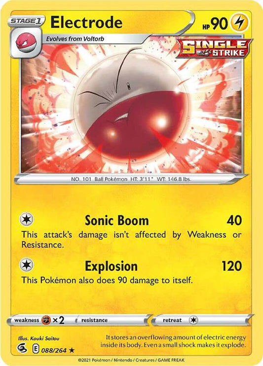 Electrode - Reverse Holofoil 088/264 Fusion Strike | Rare Pokemon Card