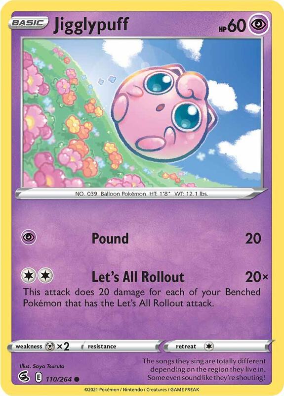 Jigglypuff - Normal 110/264 Fusion Strike | Common Pokemon Card