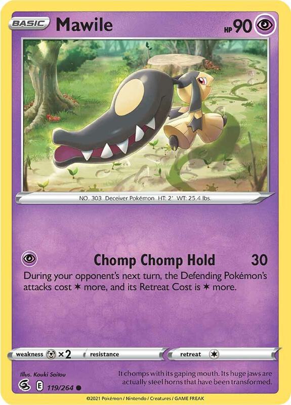 Mawile - Reverse Holofoil 119/264 Fusion Strike | Common Pokemon Card
