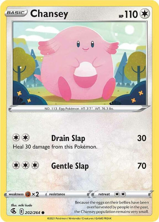 Chansey - Reverse Holofoil 202/264 Fusion Strike | Common Pokemon Card