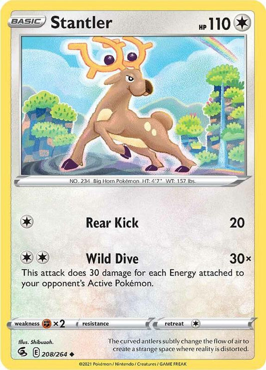 Stantler - Normal 208/264 Fusion Strike | Uncommon Pokemon Card