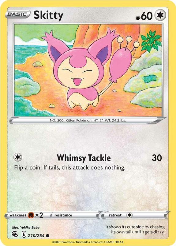 Skitty - Normal 210/264 Fusion Strike | Common Pokemon Card