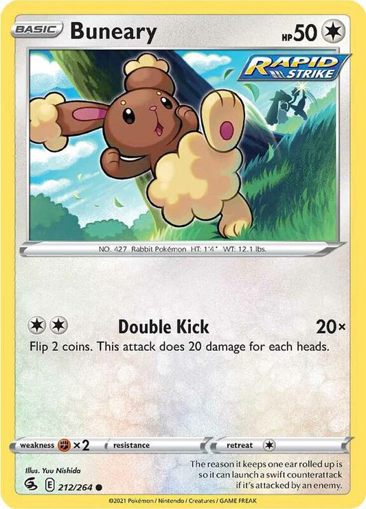 Buneary - Normal 212/264 Fusion Strike | Common Pokemon Card