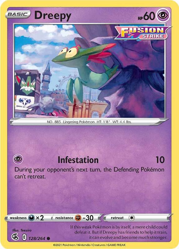 Dreepy - Normal 128/264 Fusion Strike | Common Pokemon Card