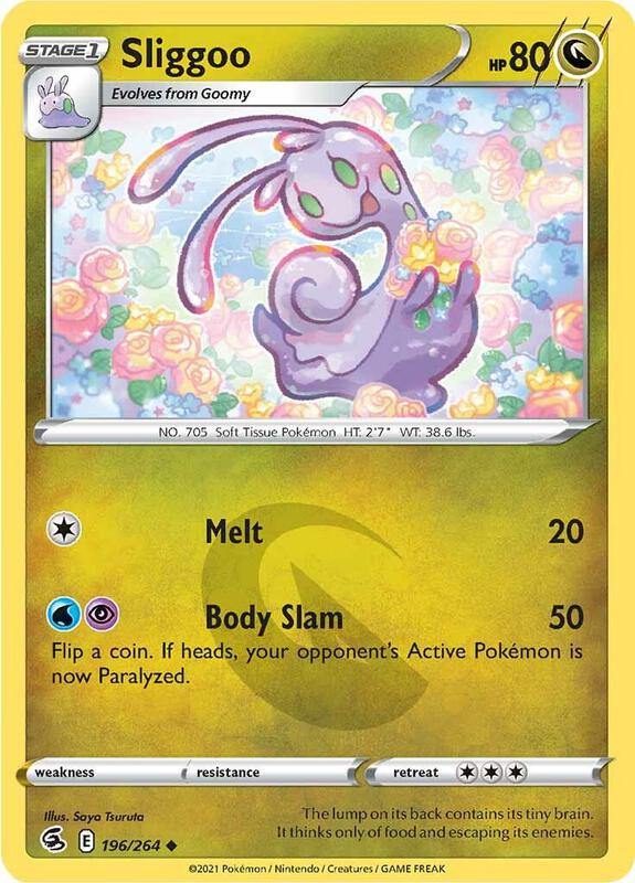 Sliggoo - Reverse Holofoil 196/264 Fusion Strike | Uncommon Pokemon Card
