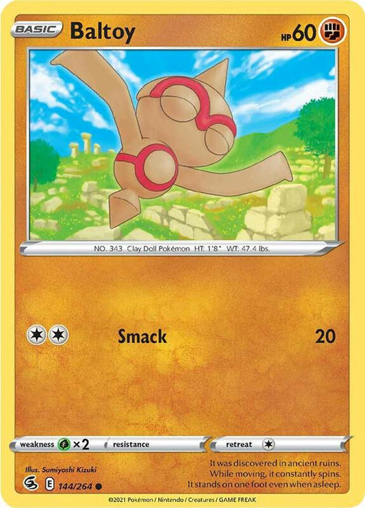 Baltoy - Normal 144/264 Fusion Strike | Common Pokemon Card