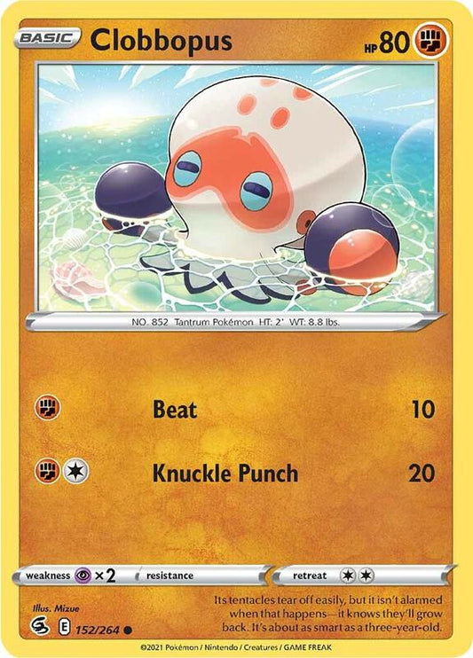 Clobbopus - Normal 152/264 Fusion Strike | Common Pokemon Card