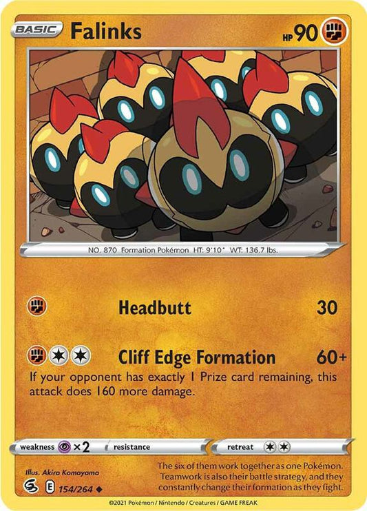 Falinks (154) - Reverse Holofoil 154/264 Fusion Strike | Uncommon Pokemon Card