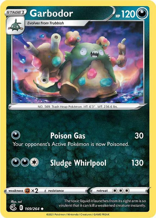 Garbodor - Normal 169/264 Fusion Strike | Uncommon Pokemon Card