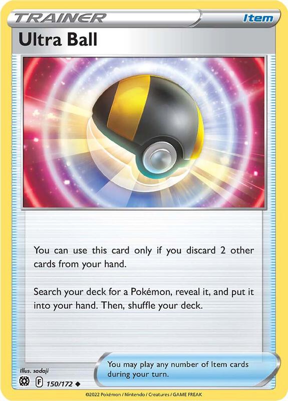 Ultra Ball - Normal 150/172 Brilliant Stars | Uncommon Trainer Card