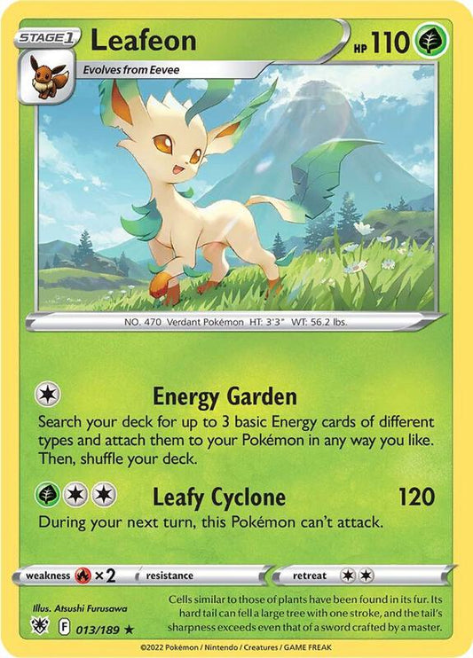 Leafeon - Normal 013/189 Astral Radiance | Rare Pokemon Card