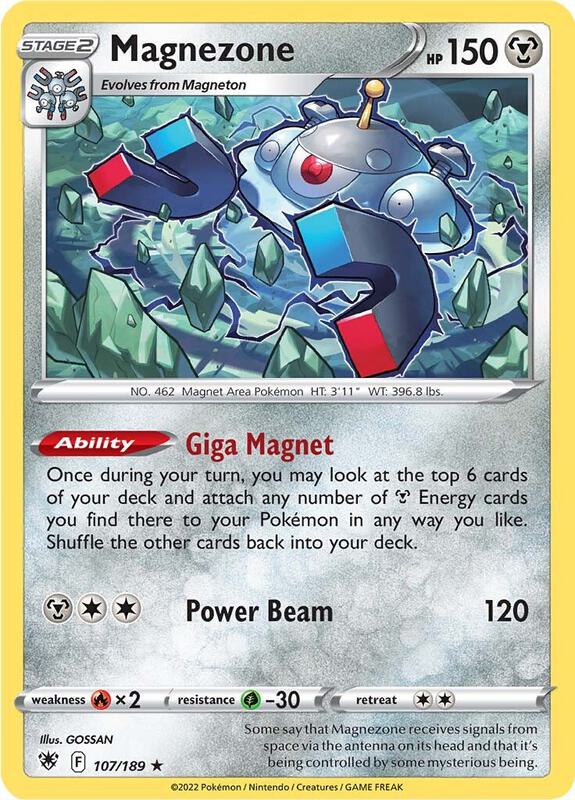 Magnezone - Reverse Holofoil 107/189 Astral Radiance | Rare Pokemon Card