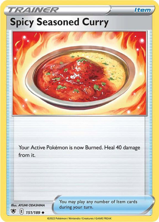 Spicy Seasoned Curry - Normal 151/189 Astral Radiance | Uncommon Trainer Card