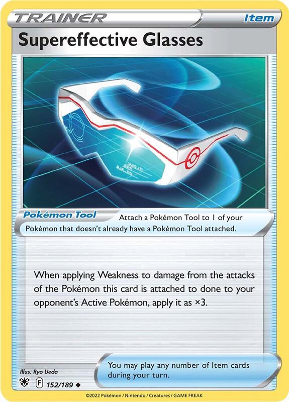 Supereffective Glasses - Reverse Holofoil 152/189 Astral Radiance | Uncommon Trainer Card