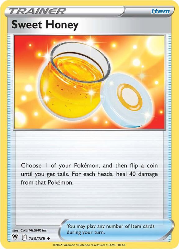 Sweet Honey - Normal 153/189 Astral Radiance | Uncommon Trainer Card