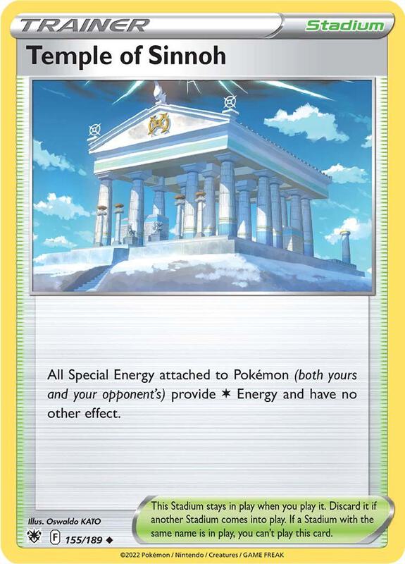 Temple of Sinnoh - Reverse Holofoil 155/189 Astral Radiance | Uncommon Trainer Card