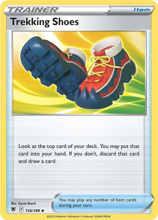 Trekking Shoes - Normal 156/189 Astral Radiance | Uncommon Trainer Card