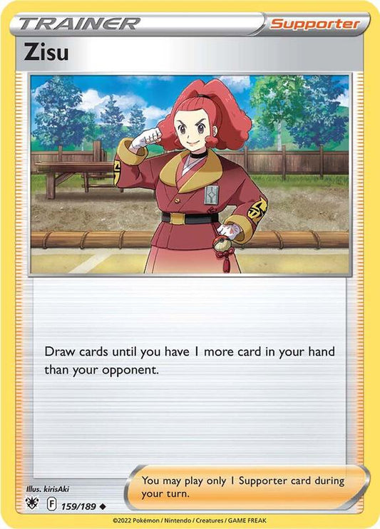 Zisu - Normal 159/189 Astral Radiance | Uncommon Trainer Card