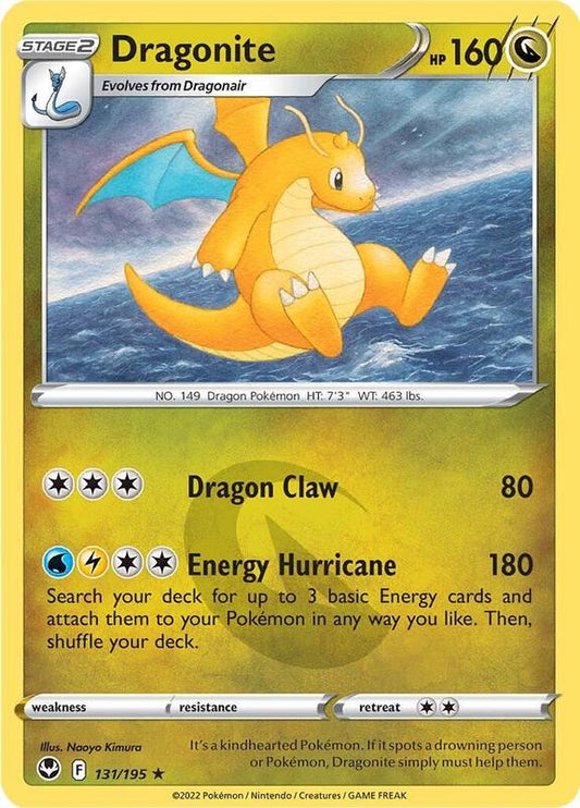 Dragonite - Reverse Holofoil 131/195 Silver Tempest | Rare Pokemon Card