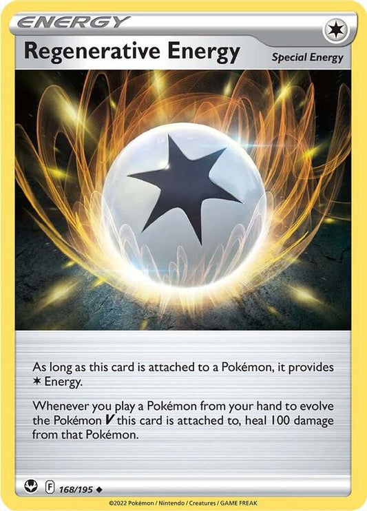Regenerative Energy - Reverse Holofoil 168/195 Silver Tempest | Uncommon Energy Card