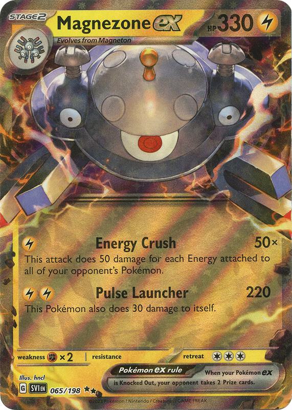 Magnezone ex - 065/198 - Holofoil 065/198 Scarlet & Violet | Double Rare Pokemon Card