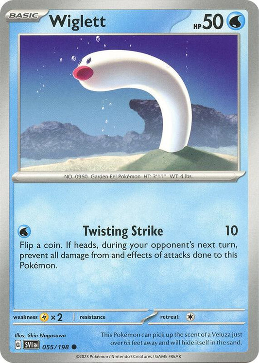 Wiglett - 055/198 - Normal 055/198 Scarlet & Violet | Common Pokemon Card