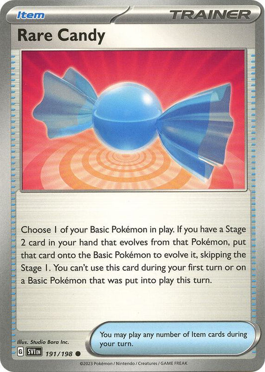 Rare Candy - 191/198 - Normal 191/198 Scarlet & Violet | Common Trainer Card