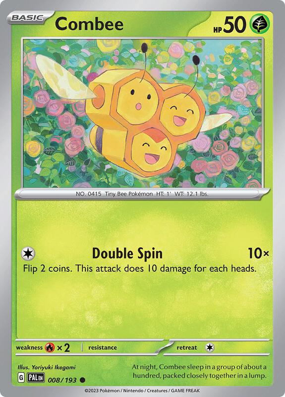 Combee - Reverse Holofoil 008/193 Paldea Evolved | Common Pokemon Card