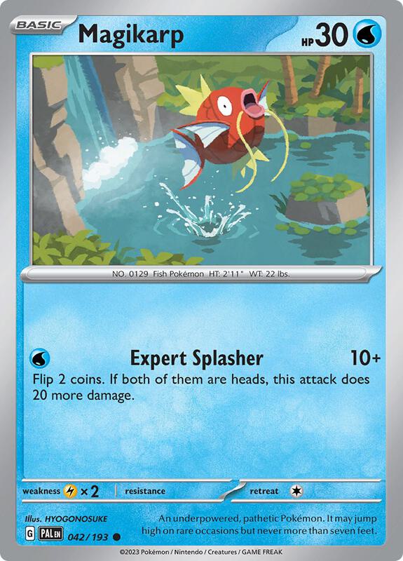 Magikarp - 042/193 - Reverse Holofoil 042/193 Paldea Evolved | Common Pokemon Card