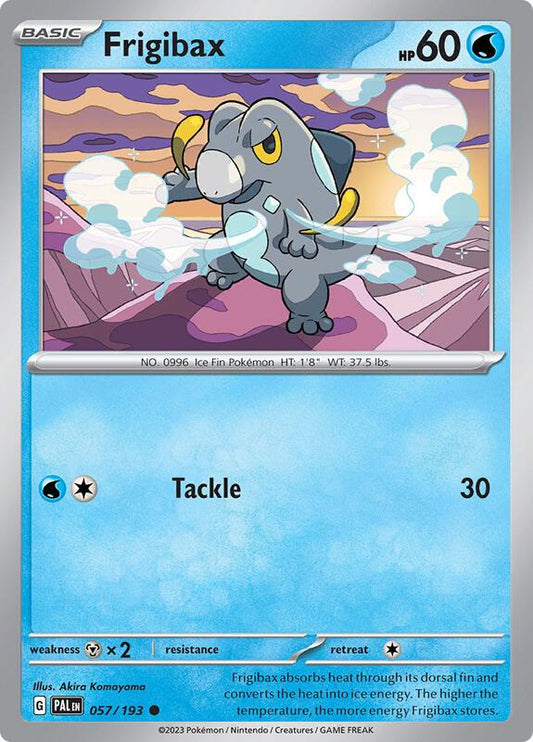 Frigibax - 057/193 - Reverse Holofoil 057/193 Paldea Evolved | Common Pokemon Card