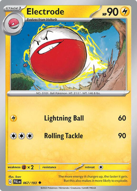 Electrode - Reverse Holofoil 067/193 Paldea Evolved | Uncommon Pokemon Card