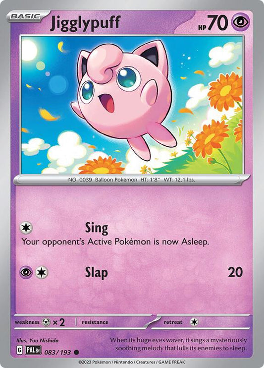 Jigglypuff - Normal 083/193 Paldea Evolved | Common Pokemon Card