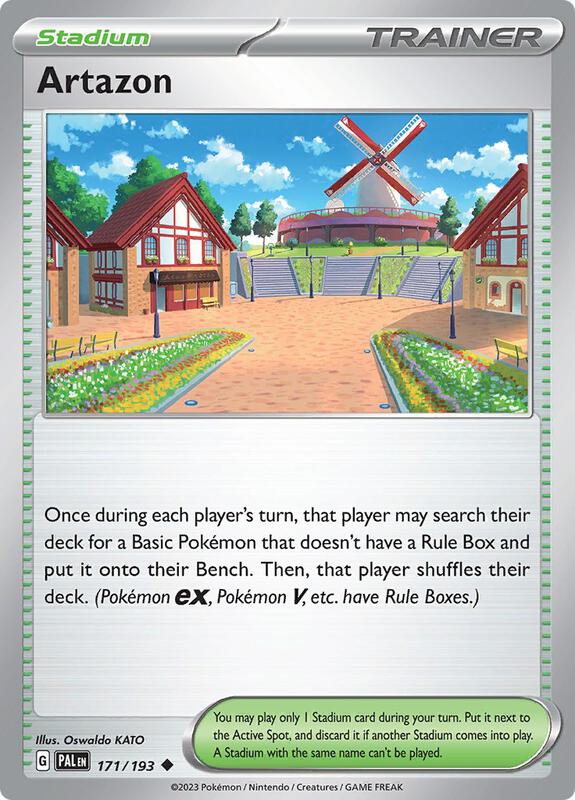 Artazon - Reverse Holofoil 171/193 Paldea Evolved | Uncommon Trainer Card