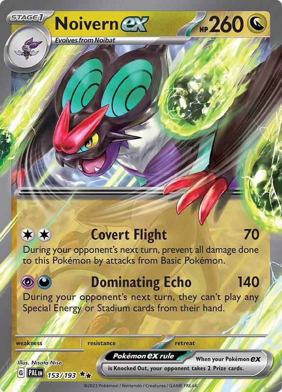 Noivern ex - Holofoil 153/193 Paldea Evolved | Double Rare Pokemon Card