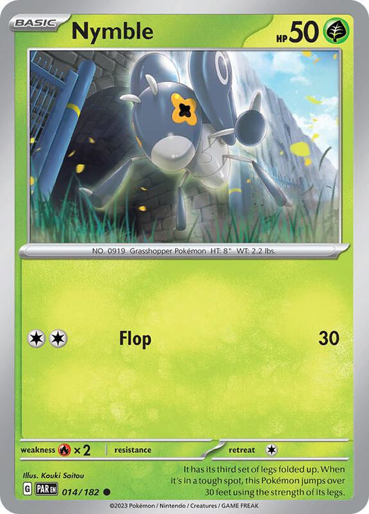 Nymble - 014/182 - Normal 014/182 Paradox Rift | Common Pokemon Card