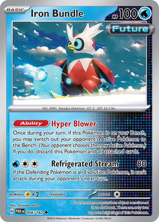 Iron Bundle - Reverse Holofoil 056/182 Paradox Rift | Uncommon Pokemon Card