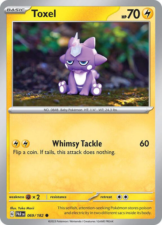 Toxel - Reverse Holofoil 069/182 Paradox Rift | Common Pokemon Card