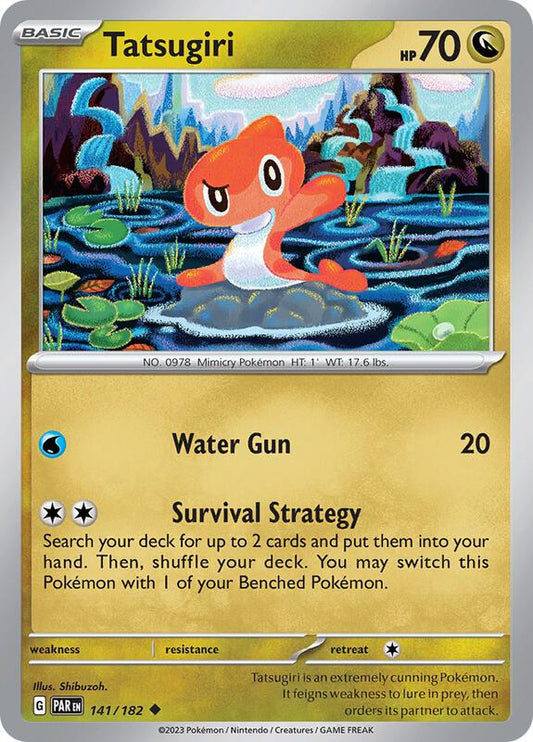 Tatsugiri - Normal 141/182 Paradox Rift | Uncommon Pokemon Card