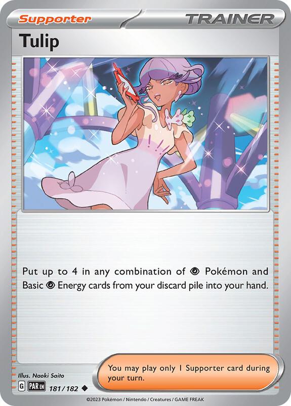 Tulip - Normal 181/182 Paradox Rift | Uncommon Trainer Card