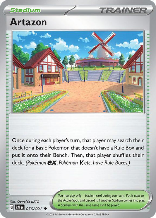 Artazon - Normal 076/091 Paldean Fates | Uncommon Trainer Card