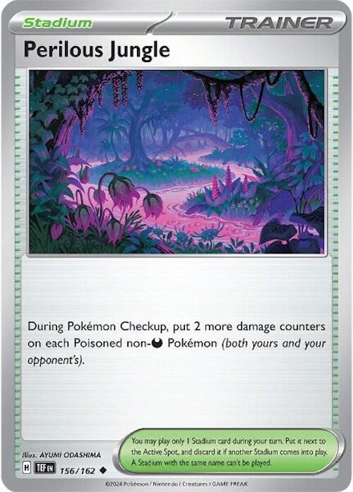 Perilous Jungle - Normal 156/162 Temporal Forces | Uncommon Trainer Card