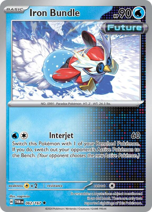Iron Bundle - Normal 062/167 Twilight Masquerade | Uncommon Pokemon Card