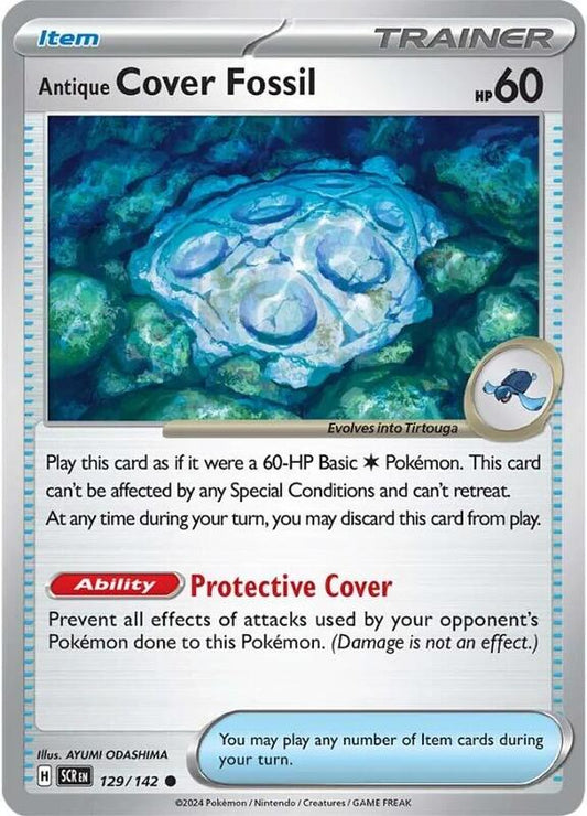 Antique Cover Fossil - Normal 129/142 Stellar Crown | Common Trainer Card