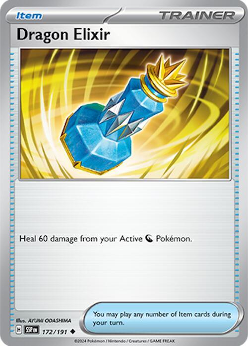 Dragon Elixir - Normal 172/191 Surging Sparks | Uncommon Trainer TCG