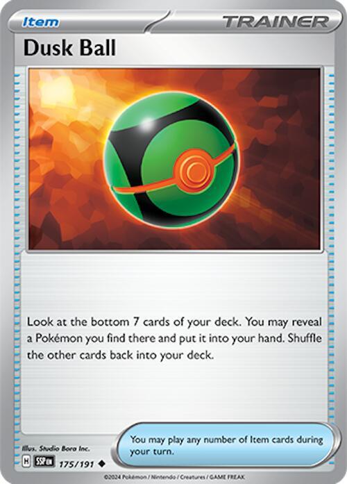 Dusk Ball - Normal 175/191 Surging Sparks | Uncommon Trainer TCG