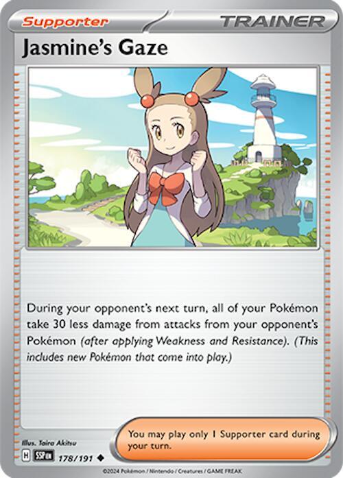 Jasmine's Gaze - 178/191 - Reverse Holofoil 178/191 Surging Sparks | Uncommon Trainer TCG