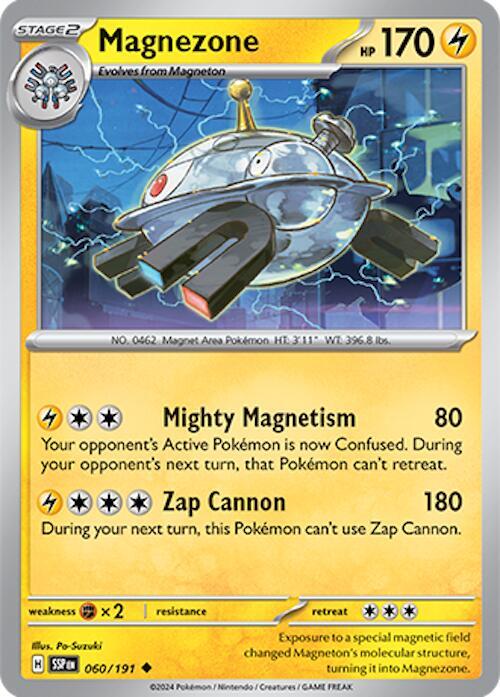Magnezone - Reverse Holofoil 060/191 Surging Sparks | Uncommon Pokemon TCG
