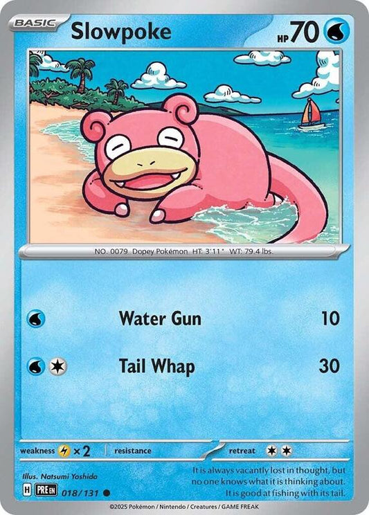 Slowpoke - Normal 018/131 Prismatic Evolutions | Common Pokemon Card