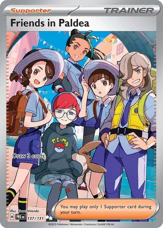 Friends in Paldea - 137/131 - Holofoil 137/131 Prismatic Evolutions | Ultra Rare Trainer Card
